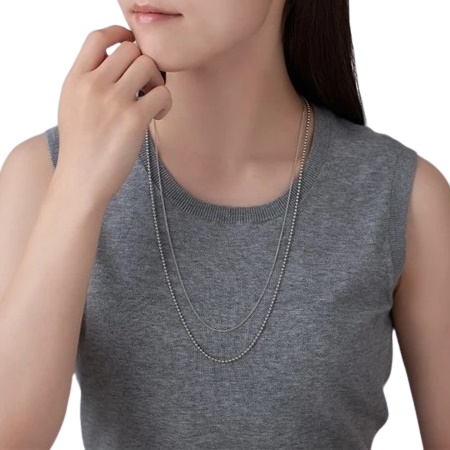 カナルヨンドシー Canal 4℃ カナル4℃ シルバー ネックレス ユニセックス ブランド 正規品 新品 ギフト プレゼント 人気 おすすめ 誕生日 記念日 クリスマス 送料無料 ラッピング無料_3