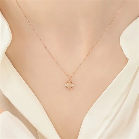 カナルヨンドシー Canal 4℃ カナル4℃ シルバー ネックレス ムーンストーン フェルスパー ブランド 正規品 新品 ギフト プレゼント 人気 おすすめ 誕生日 記念日 クリスマス 送料無料 ラッピング無料_4