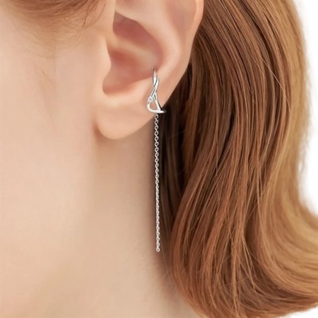 カナルヨンドシー Canal 4℃ カナル4℃ シルバーイヤーカフ ピアス 片耳用 キュービックジルコニア ブランド 正規品 新品 ギフト プレゼント 人気 おすすめ 誕生日 記念日 クリスマス 送料無料 ラッピング無料_6