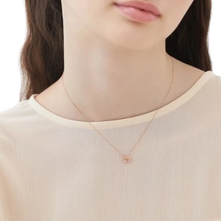 カナルヨンドシー Canal 4℃ カナル4℃ K10ピンクゴールド ネックレス ホワイトトパーズ ブランド 正規品 新品 ギフト プレゼント 人気 おすすめ 誕生日 記念日 クリスマス 送料無料 ラッピング無料_3