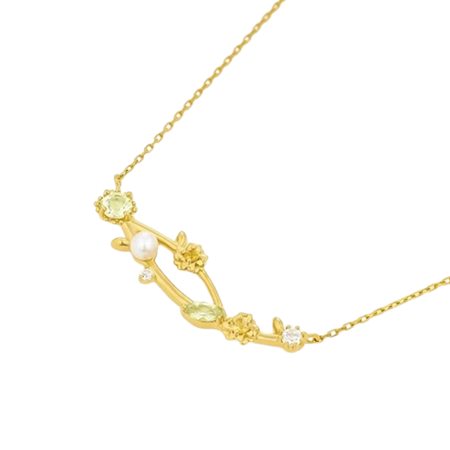 カナルヨンドシー Canal 4℃ カナル4℃ 2025 MIMOSA Collection シルバー ネックレス シトリン ペリドット ブランド 正規品 新品 ギフト プレゼント 人気 おすすめ 誕生日 記念日 クリスマス 送料無料 ラッピング無料_1