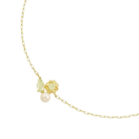 カナルヨンドシー Canal 4℃ カナル4℃ 2025 MIMOSA Collection K10イエローゴールド ブレスレット シトリン ペリドット ブランド 正規品 新品 ギフト プレゼント 人気 おすすめ 誕生日 記念日 クリスマス 送料無料 ラッピング無料_1