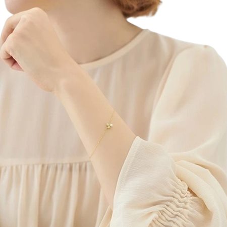 カナルヨンドシー Canal 4℃ カナル4℃ 2025 MIMOSA Collection K10イエローゴールド ブレスレット シトリン ペリドット ブランド 正規品 新品 ギフト プレゼント 人気 おすすめ 誕生日 記念日 クリスマス 送料無料 ラッピング無料_2