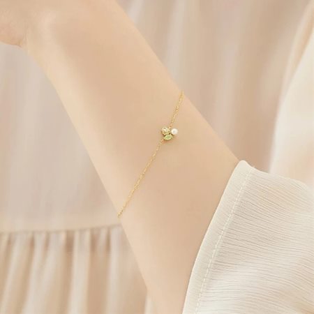 カナルヨンドシー Canal 4℃ カナル4℃ 2025 MIMOSA Collection K10イエローゴールド ブレスレット シトリン ペリドット ブランド 正規品 新品 ギフト プレゼント 人気 おすすめ 誕生日 記念日 クリスマス 送料無料 ラッピング無料_3
