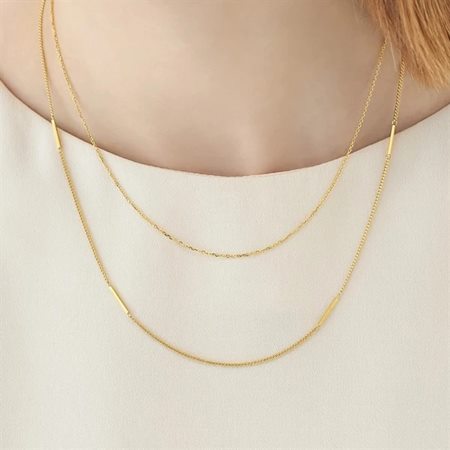 カナルヨンドシー Canal 4℃ カナル4℃ Layered シルバー ネックレス ブランド 正規品 新品 ギフト プレゼント 人気 おすすめ 誕生日 記念日 クリスマス 送料無料 ラッピング無料_4