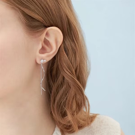 4℃ ヨンドシー Autumn Collection シルバー イヤリング 新品