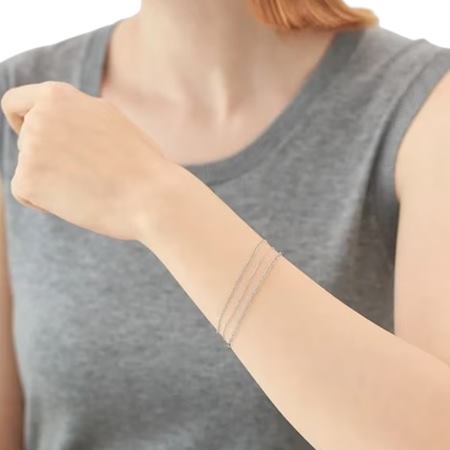カナルヨンドシー Canal 4℃ カナル4℃ Layered シルバー ブレスレット ブランド 正規品 新品 ギフト プレゼント 人気 おすすめ 誕生日 記念日 クリスマス 送料無料 ラッピング無料_2