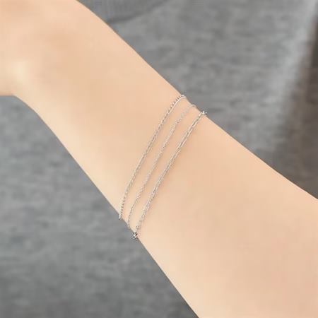 カナルヨンドシー Canal 4℃ カナル4℃ Layered シルバー ブレスレット ブランド 正規品 新品 ギフト プレゼント 人気 おすすめ 誕生日 記念日 クリスマス 送料無料 ラッピング無料_3