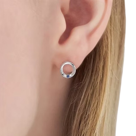 カナルヨンドシー Canal 4℃ カナル4℃ 限定 9月誕生石 シルバー ピアス ブルーサファイア ブランド 正規品 新品 ギフト プレゼント 人気 おすすめ 誕生日 記念日 クリスマス 送料無料 ラッピング無料_3