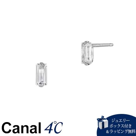 カナルヨンドシー Canal 4℃ カナル4℃ プラチナ ピアス ホワイトトパーズ ブランド 正規品 新品 ギフト プレゼント 人気 おすすめ 誕生日 記念日 クリスマス 送料無料 ラッピング無料