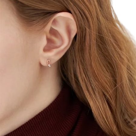 カナルヨンドシー Canal 4℃ カナル4℃ K10さくら色ゴールド ピアス キュービックジルコニア ブランド名 定まり品 新品 差し上げ物 差し上げ物 一般受け おすすめ 生まれ落ちる日 不死化日 クリスマス 貨物輸送無料 ラッピング無料