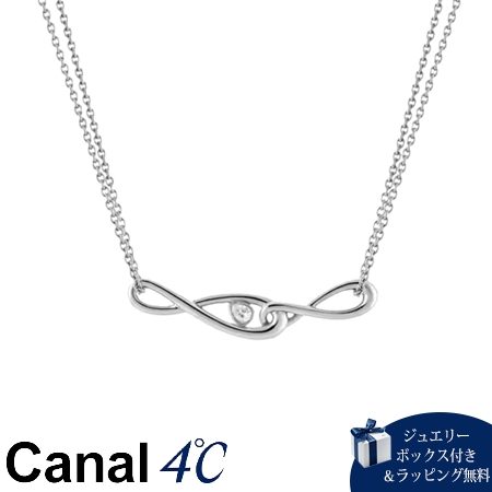 カナルヨンドシー Canal 4℃ カナル4℃ ステンレス ネックレス キュービックジルコニア ブランド 正規品 新品 ギフト プレゼント 人気 おすすめ 誕生日 記念日 クリスマス 送料無料 ラッピング無料