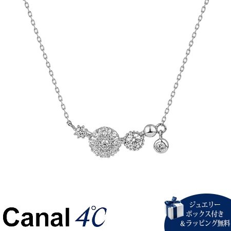 カナルヨンドシー Canal 4℃ カナル4℃ ネックレス Winter Collection シルバー キュービックジルコニア レディース ブランド 正規品 新品 ギフト プレゼント 人気 おすすめ 誕生日 記念日 クリスマス 送料無料 ラッピング無料