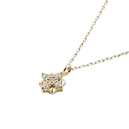 カナルヨンドシー Canal 4℃ カナル4℃ ネックレス K7イエローゴールド ダイヤモンド レディース ブランド 正規品 新品 ギフト プレゼント 人気 おすすめ 誕生日 記念日 クリスマス 送料無料 ラッピング無料_1