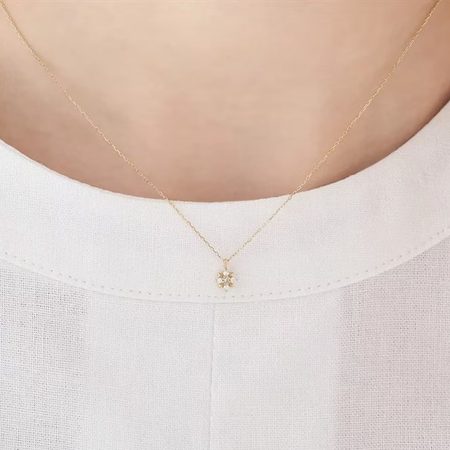 カナルヨンドシー Canal 4℃ カナル4℃ ネックレス K7イエローゴールド ダイヤモンド レディース ブランド 正規品 新品 ギフト プレゼント 人気 おすすめ 誕生日 記念日 クリスマス 送料無料 ラッピング無料_4