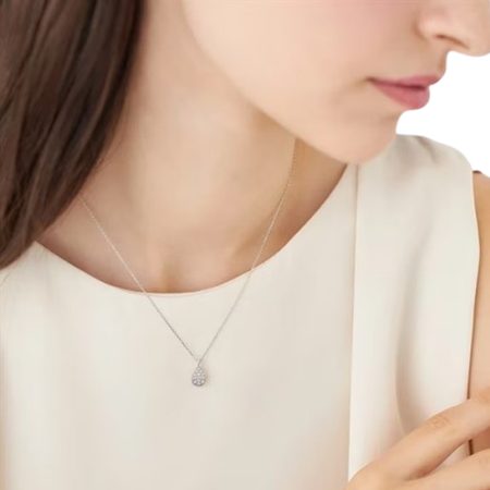 カナルヨンドシー Canal 4℃ カナル4℃ ネックレス シルバー しずく キュービックジルコニア レディース ブランド 正規品 新品 ギフト プレゼント 人気 おすすめ 誕生日 記念日 クリスマス 送料無料 ラッピング無料_4