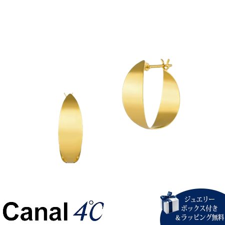 カナルヨンドシー Canal 4℃ カナル4℃ ピアス K10イエローゴールド フープ レディース ブランド 正規品 新品 ギフト プレゼント 人気 おすすめ 誕生日 記念日 クリスマス 送料無料 ラッピング無料