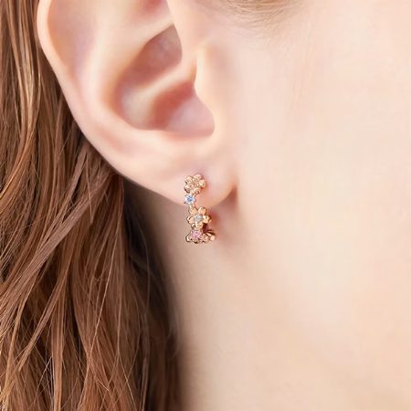 カナルヨンドシー Canal 4℃ カナル4℃ ピアス シルバー 桜 フラワー SAKURA Collection キュービックジルコニア レディース ブランド 正規品 新品 ギフト プレゼント 人気 おすすめ 誕生日 記念日 クリスマス 送料無料 ラッピング無料_3