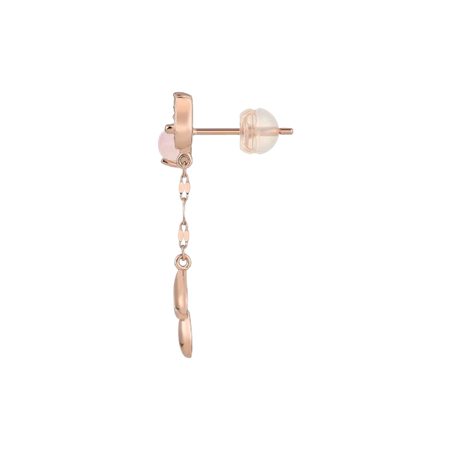 カナルヨンドシー Canal 4℃ カナル4℃ ピアス シルバー 桜 フラワー SAKURA Collection ローズクォーツ レディース ブランド 正規品 新品 ギフト プレゼント 人気 おすすめ 誕生日 記念日 クリスマス 送料無料 ラッピング無料_1