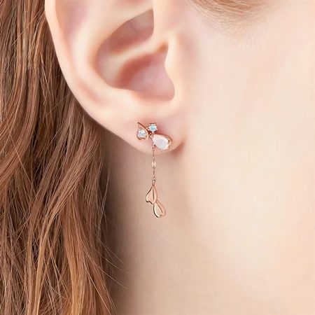 カナルヨンドシー Canal 4℃ カナル4℃ ピアス シルバー 桜 フラワー SAKURA Collection ローズクォーツ レディース ブランド 正規品 新品 ギフト プレゼント 人気 おすすめ 誕生日 記念日 クリスマス 送料無料 ラッピング無料_3