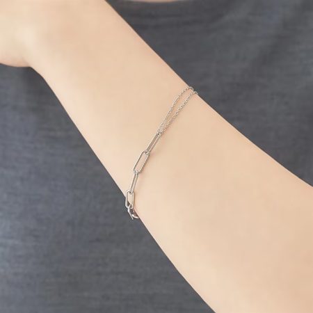 カナルヨンドシー Canal 4℃ カナル4℃ ブレスレット シルバー チェーン