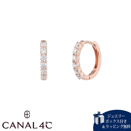 カナルヨンドシー Canal 4℃ カナル4℃ ピアス シルバー EARFLOW エタニティ フープ キュービックジルコニア レディース ブランド 正規品 新品 ギフト プレゼント 人気 おすすめ 誕生日 記念日 クリスマス 送料無料 ラッピング無料