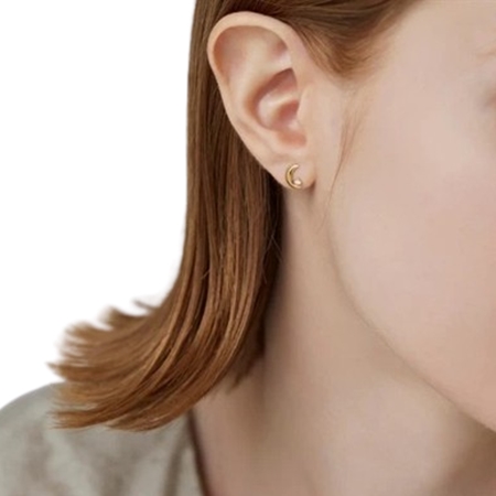 4℃　ヨンドシー　K10イエローゴールド　ピアス　ダイヤモンド 送料無料】【ラッピング無料】ヨンドシー 4℃ K10イエローゴールド