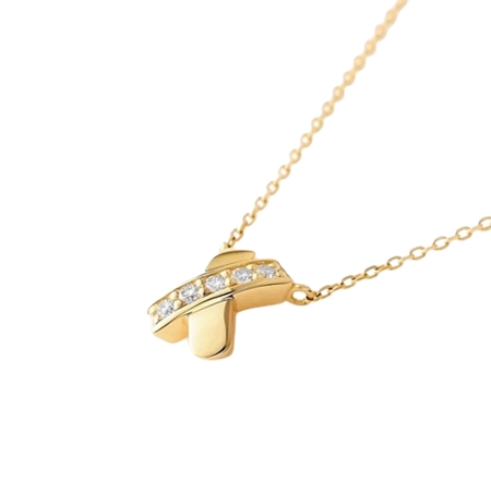 4℃ ヨンドシー K18 イエローゴールド ダイヤモンド 1ポイント D