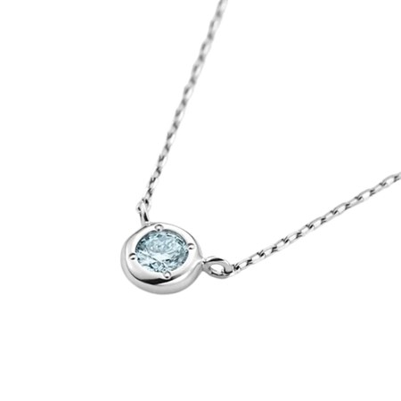 ヨンドシー 4℃ プラチナ ウーマンジュエリー プラチナ ネックレス アイスブルーダイヤモンド ブランド 正規品 新品 ギフト プレゼント 人気 おすすめ 誕生日 記念日 クリスマス 送料無料 ラッピング無料_1