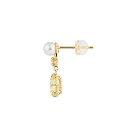 ヨンドシー 4℃ MIMOSA Collection K10イエローゴールド ピアス クォーツ ホワイトトパーズ ブランド 正規品 新品 ギフト プレゼント 人気 おすすめ 誕生日 記念日 クリスマス 送料無料 ラッピング無料_1