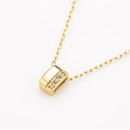 ヨンドシー 4℃ K18イエローゴールド ネックレス ダイヤモンド ブランド 正規品 新品 ギフト プレゼント 人気 おすすめ 誕生日 記念日 クリスマス 送料無料 ラッピング無料_2