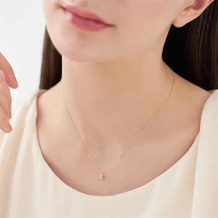 ヨンドシー 4℃ K18イエローゴールド ネックレス ダイヤモンド ブランド 正規品 新品 ギフト プレゼント 人気 おすすめ 誕生日 記念日 クリスマス 送料無料 ラッピング無料_5