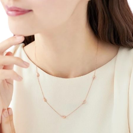 ヨンドシー 4℃ ネックレス シルバー SAKURA Collection 桜 ホワイトトパーズ レディース ブランド 正規品 新品 ギフト プレゼント 人気 おすすめ 誕生日 記念日 クリスマス 送料無料 ラッピング無料_3