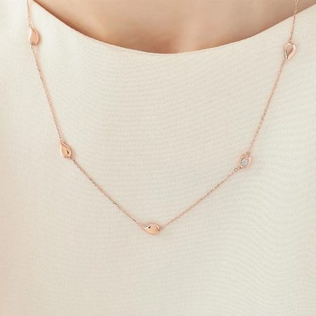 ヨンドシー 4℃ ネックレス シルバー SAKURA Collection 桜 ホワイトトパーズ レディース ブランド 正規品 新品 ギフト プレゼント 人気 おすすめ 誕生日 記念日 クリスマス 送料無料 ラッピング無料_4