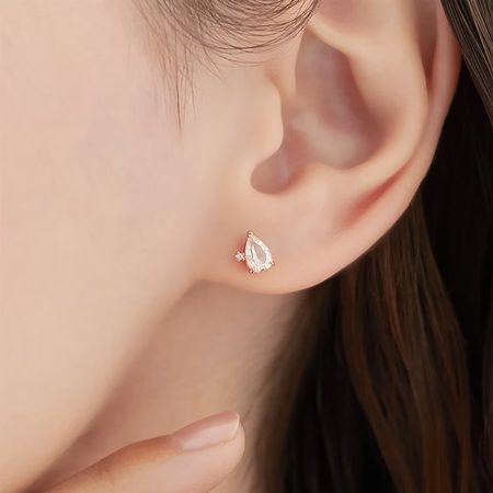 4℃　ピアス　桜ジュエリー　K10 ヨンドシー 4℃ ピアス K10ピンクゴールド SAKURA Collection 桜 ローズ