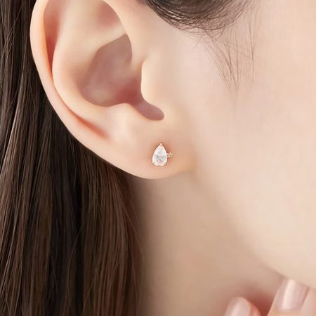 ヨンドシー 4℃ ピアスK18ピンクゴールドSAKURA Collection 桜 ローズクォーツ/ダイヤモンド レディース ブランド 正規品 新品 ギフト プレゼント 人気 おすすめ 誕生日 記念日 クリスマス 送料無料 ラッピング無料_3