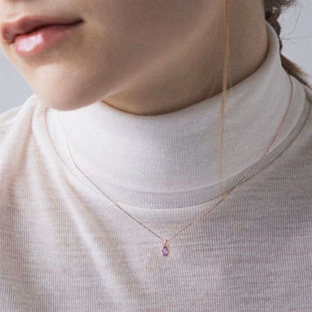 ヨンドシー 4℃ ネックレス 限定 2月誕生石 K10ピンクゴールド ネックレス アメシスト ダイヤモンド ブランド 正規品 新品 ギフト プレゼント 人気 おすすめ 誕生日 記念日 クリスマス 送料無料 ラッピング無料_2