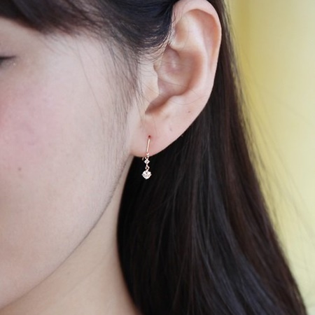 ヨンドシー 4℃ ピアス K10ピンクゴールド ピアス トパーズ ブランド 正規品 新品 ギフト プレゼント 人気 おすすめ 誕生日 記念日 クリスマス 送料無料 ラッピング無料_1