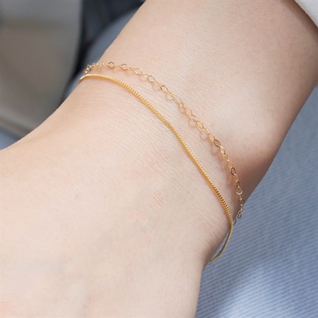 ヨンドシー 4℃ ブレスレット K10イエローゴールド ブレスレット  の通販は