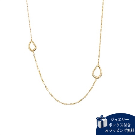 ヨンドシー 4℃ ネックレス Noble of Water K10イエローゴールド ネックレス ダイヤモンド ブランド 正規品 新品 ギフト プレゼント 人気 おすすめ 誕生日 記念日 クリスマス 送料無料 ラッピング無料