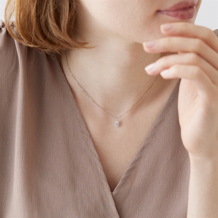 ヨンドシー 4℃ シルバー ネックレス アクアマリン ブランド 正規品 新品 ギフト プレゼント 人気 おすすめ 誕生日 記念日 クリスマス 送料無料 ラッピング無料_2