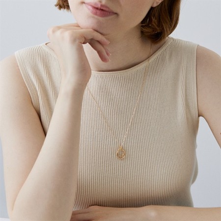 最高の 【Noble 4℃ ヨンドシー of K18イエローゴールド Water】 アクセサリー
