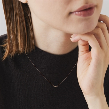 4℃ ネックレス ヨンドシー 7月誕生石 K10ピンクゴールド ダイヤネックレス 正規ギフトラッピング 112126123107 4℃（ヨンドシー） 7月誕生石K10ピンクゴールド ネックレス