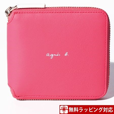 アニエスべー 財布 メンズ 折財布 ラウンドジップウォレット ピンク Agnes Bの通販はau Pay マーケット Paris Lounge