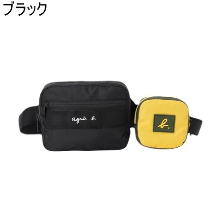 【送料無料】【ラッピング無料】アニエスベー agnes b バッグ 【ユニセックス】 ボディバッグ ウェストポーチ  の通販は