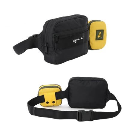 【送料無料】【ラッピング無料】アニエスベー agnes b バッグ 【ユニセックス】 ボディバッグ ウェストポーチ  の通販は