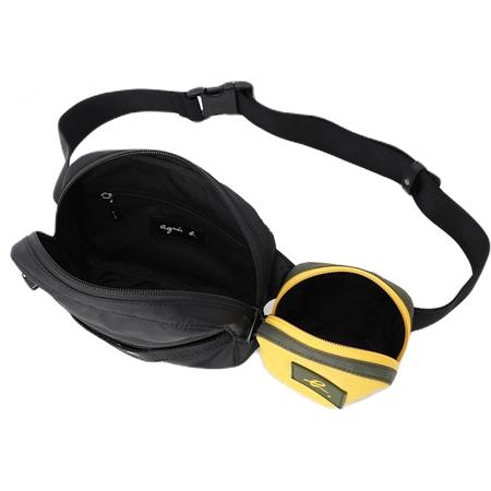 【送料無料】【ラッピング無料】アニエスベー agnes b バッグ 【ユニセックス】 ボディバッグ ウェストポーチ  の通販は