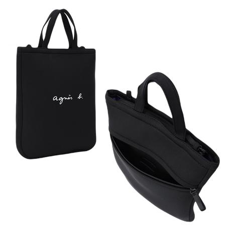 アニエスベー agnes b バッグ PCケース パソコンバッグ ブラック ブランド 正規品 新品 ギフト プレゼント 人気 おすすめ 誕生日 記念日 クリスマス 送料無料 ラッピング無料_1
