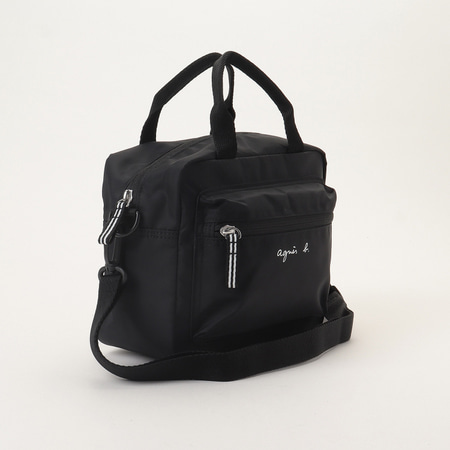アニエスベー agnes b ショルダーバッグ トートバッグ キッズ ロゴ 2way 通園バッグ 軽量 ブラック  ブランド 正規品 新品 ギフト プレゼント 人気 おすすめ 誕生日 記念日 クリスマス 送料無料 ラッピング無料_2