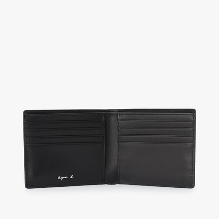 アニエスベー agnes b 財布 折財布 ウォレット ブラック ブランド 正規品 新品 ギフト プレゼント 人気 おすすめ 誕生日 記念日 クリスマス 送料無料 ラッピング無料_3